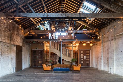 Property of the week: a converted warehouse in Brixton with an events space Sleepy Face, Warehouse Project, Warehouse Loft, Converted Warehouse, Warehouse Conversion, Warehouse Home, Gravity Home, Warehouse Design, Industrial Building