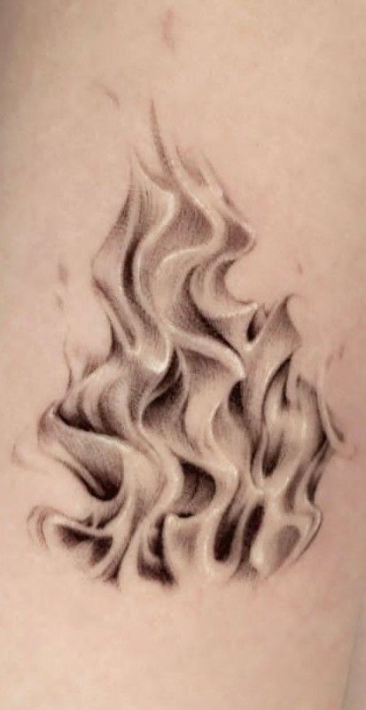 Flames Background Tattoo, Fire Tattoo Black And White, Black Flames Tattoo, Silver Flames Tattoo, Rj Tattoo, Flames Tattoo, Flame Tattoo, Flame Tattoos, Silver Flames