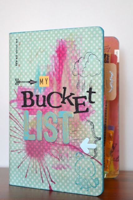 Christmas Art Journal Ideas, Binding Tips, Smashbook Ideas, Diy Bucket, Diy Journals, Bucket List Book, Bucket List Journal, Vintage Scrapbooking, Album Tutorial