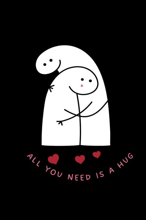 flork hugs his young brother with huge love A Hug, Hug You, All You Need Is, Snoopy, Fictional Characters, Art