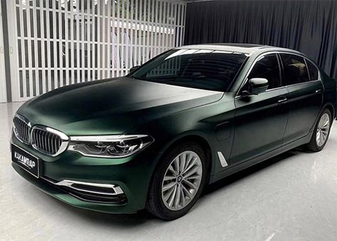 Matte Chrome Venom Green Vinyl Car Wrap K-1211 | BMW 5 Series Green Car Wrap, Vinyl Car Wrap, Green Vinyl, Carbon Fiber Vinyl, Painted Vinyl, Different Shades Of Green, Gold Vinyl, Blue Vinyl, Matte Metallic