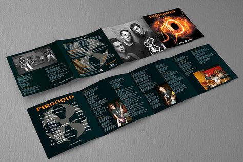 Music Brochure Design, Cd Booklet Design, Booklet Design Layout, Album Booklet, Booklet Layout, Cd Project, Cd Album Covers, Cd Artwork, Photobook Layout