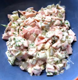 German Salads, German Meat, Ham Salad Recipes, Cold Cut, Meat Salad, Austrian Recipes, Ham Salad, Lobster Bisque, Cold Cuts