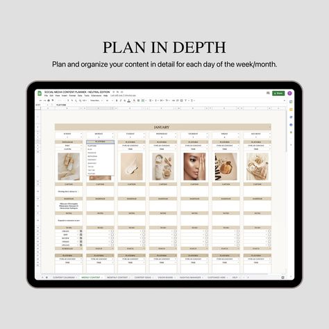 Content Planner Google Sheets, Social Media Content Calendar, Social Media Marketing Planner, Editable and Customizable, Instant Download printableplannerpages #digital_agenda_template #aestheticplanner. Free Printable Weekly Planner Template, Content Calendar Social Media, Social Media Planner Template, Student Daily Planner, Increasing Productivity, Travel Planner Template, Free Planner Templates, Social Media Marketing Planner, Weekly Planner Free Printable