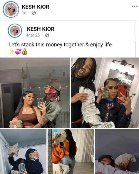 #COUPLEGOALS #GOALS #COUPLES #BADDIES #MONEY Couples Money, Getting Money, Couple Things, Girl And Boy, I John, Couple Goals, A Couple, How To Make Money, Energy