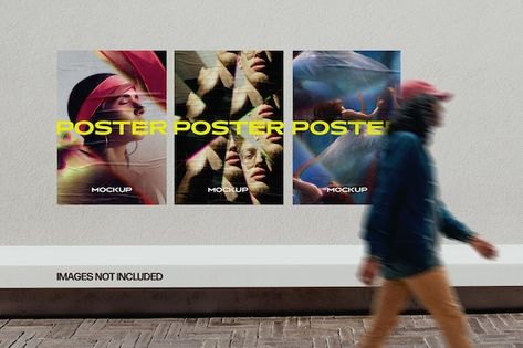 Fashion Mockup, Street Art Poster, Poster Mockup Free, Wrinkled Paper, Creative Marketing Agency, Street Poster, Design Squad, Mockup Ideas, Agency Social Media