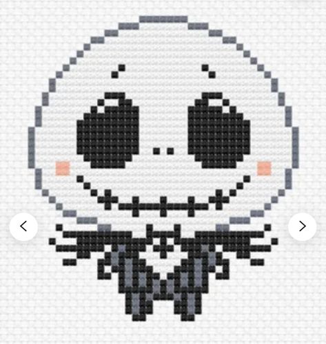 Stitch Cards, Halloween Cross Stitch Patterns, Diy Perler Bead Crafts, Pixel Crochet, Hama Beads Patterns, Halloween Cross Stitches, Tapestry Crochet Patterns, Disney Cross Stitch, Mini Cross Stitch