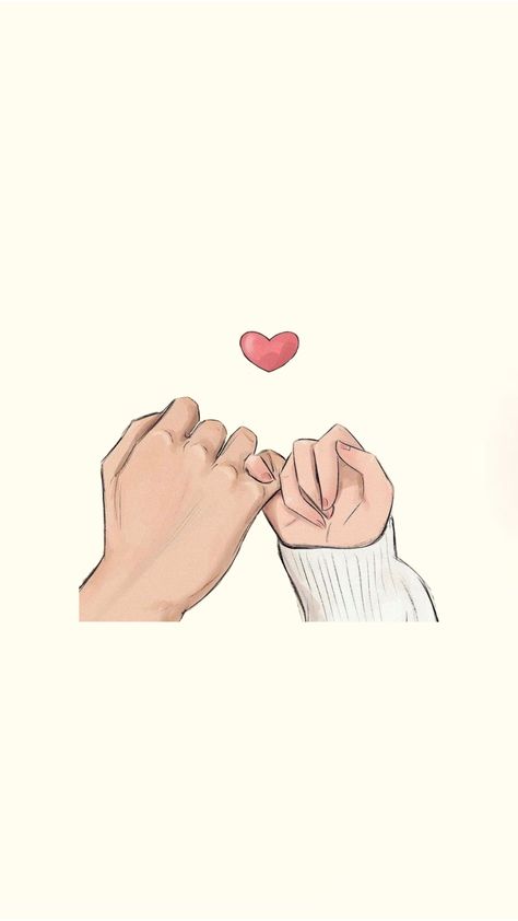 Love Hand Wallpaper, Happy Couple Drawing, Cute Love Backgrounds, Couples Cartoon Aesthetic, Couple Illustration Aesthetic, Two Hands Touching Drawing, Couple Hands Aesthetic, Couple Cartoon Romantic, Couple Holding Hands Aesthetic