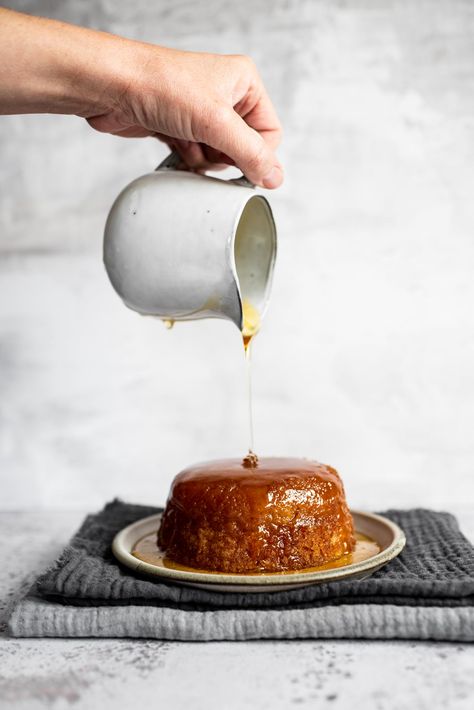 Treacle Sponge Pudding | How to Make Treacle Sponge Pudding | Baking Mad Treacle Sponge Pudding, Sponge Pudding Recipe, Treacle Sponge, Pudding Recipes Homemade, Sponge Pudding, British Pudding, Picnic Date Food, British Dishes, Scottish Recipes