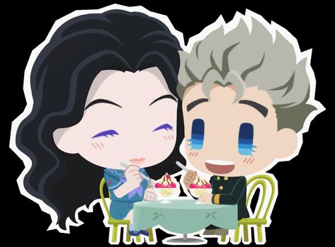 Yukako And Koichi, Jjba Icons, Jojo Videos, Jojo Reference, Jo Jo, Jojo Bizzare Adventure, Funky Art, Jojo Bizarre, Jojo's Bizarre Adventure