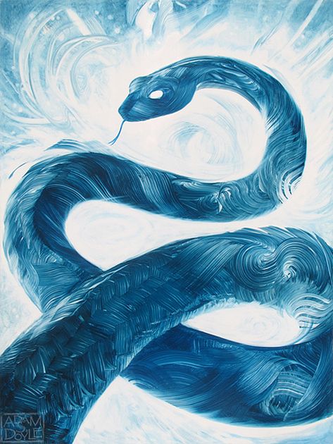 Snake Monster, Snake Painting, Snake Drawing, Ancient Celts, Snake Art, Mythical Animal, Fantasy Beasts, Fantasy Creatures Art, Fantasy Monster