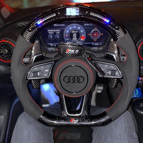 Audi Tt Interior, Audi Steering Wheel, Audi Wagon, Rs6 Audi, Dream Cars Audi, Audi Tt Rs, Audi Rs5, Pimped Out Cars, Audi Rs3