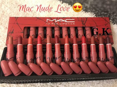 Sugar Lipstick, Mac Lipstick Set, Makeup Beauty Room, Penyimpanan Makeup, Makeup Collection Goals, Cute Lipstick, Daily Makeup Routine, Rosé Instagram, Fancy Makeup