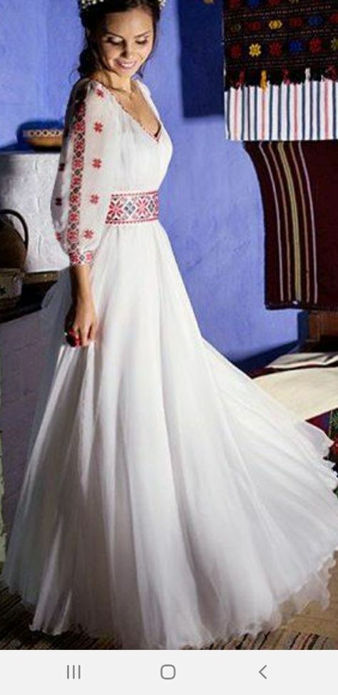 Bulgarian Wedding Dress, Romanian Wedding Dresses, Slavic Wedding Dress, Hungarian Wedding Dress, Polish Wedding Dress, Ukrainian Wedding Dress, Hungarian Wedding, Sarah Patrick, Romanian Wedding