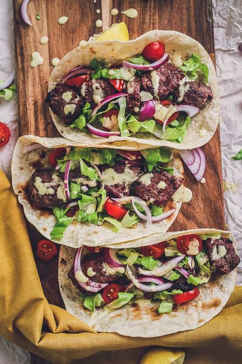 Best Lamb Recipes, Kebab Wrap, Lamb Kebab, Lamb Kabobs, Lamb Loin Chops, Beef Kebabs, Lamb Kebabs, Lamb Skewers, How To Cook Lamb