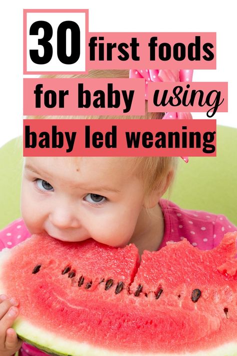 First Foods For Baby, Foods For Baby, Starting Solids Baby, Baby Led Weaning First Foods, Baby Solid Food, Baby Led Feeding, First Foods, Baby & Toddler Food, Baby Led Weaning Recipes