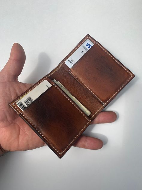 Excited to share the latest addition to my #etsy shop: Leather bifold wallet, Card wallet, Brown leather wallet, four pocket wallet https://etsy.me/2Oj1qbi #accessories #wallet #wedding #brownleatherwallet #bifoldwallet #leatherbifold #cardwallet #billfold #topgrainlea Leather Billfold, Brown Leather Wallet, Leather Card Wallet, Pocket Wallet, Leather Bifold Wallet, Wallet Card, Leather Work, Outfits Men, Mens Style