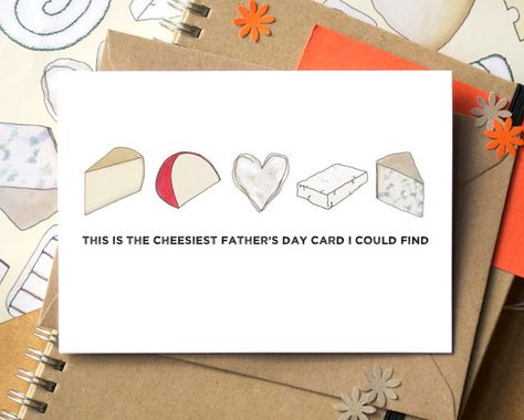 9 Father's Day cards that we'd actually like to get for our dads Cheesy Gifts, Cheesy Valentine, Funny Wedding Cards, Father Figure, Engagement Cards, Funny Birthday Cards, Fathers Day Cards, Anniversary Wedding, Funny Cards