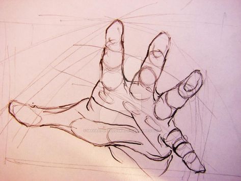 Hand Reaching Out Perspective, Foreshortened Arm, Perspective Foreshortening, Foreshortened Poses, Hand Perspective, Ellie Art, Hands Reference, Illustrations Ideas, Art Rooms