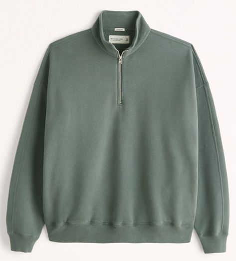 Half Zip Sweatshirt Outfit Men, Quarter Zip Outfit, Sweatshirt Outfit Men, Oversized Quarter Zip, Quarter Zip Men, Mens Clothing Brands, Mens Casual Dress Outfits, Mens Outfit Inspiration, Shop Tops