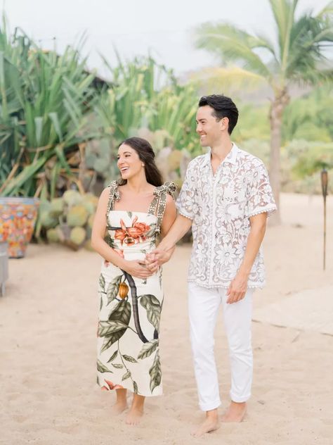 Rehearsal Dinner Beach, Colorful Rehearsal Dinner, Tropical Rehearsal Dinner, Beach Rehearsal Dinner, Wedding Rehearsal Dinner Dress, Rehearsal Dinner Dresses, Rehearsal Dress, Wedding Aesthetic, Wedding Rehearsal Dinner