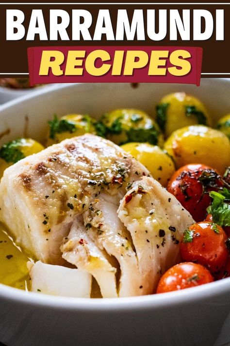 With their sweet flavor and firm, buttery texture, these barramundi recipes are sure to impress. They're perfect for beginners and super family-friendly. Healthy Barramundi Recipes, Barimundy Fish Recipes, Barramundi Fish Recipes Baked, Baked Barramundi Recipes, Baramundi Dishes, Barramundi Fish Recipes, Barramundi Fish, Barramundi Recipes, Easy Veggie Side Dish