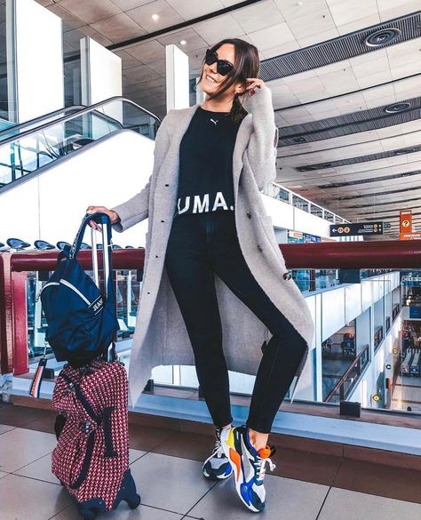 PUMA Women on Instagram: “Have cute 👟, will travel. @k3lcalderon in RS-X. #PUMAwomen” Puma Women, Travel, On Instagram, Instagram