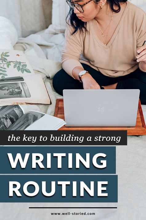 Writing Routine, Good Writing, When Life Gets Tough, Write Every Day, Morning Pages, Personal Writing, Woman Authors, Writing Goals, Professional Writing