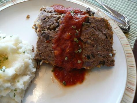 Tuscan Meatloaf Recipe - Food.com - 249822 Tuscan Meatloaf, Red Onion Relish, Onion Relish, Meatloaf Recipe, Pickled Red Onions, Cook Off, Meatloaf Recipes, Main Event, Meatball Recipes