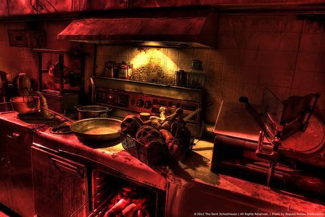 Kitchen Stove | by rogueshollow Hillbilly Halloween, Puppet Combo, Abstract Writing, Spooky Kitchen, Kitchen Scene, Hell’s Kitchen, Body Horror, Canon 5d Mark Iii, Haunted Hotel