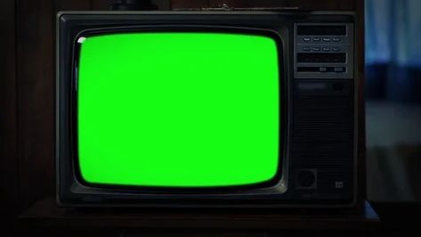 Tv Green Screen, Motion Graphics Logo, Creative Backdrops, Night Watch, 80s Tv, Motion Graphics Inspiration, Chroma Key, Vintage Tv, Box Tv