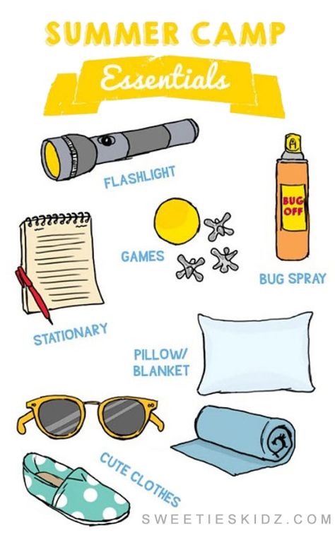 Here are 10 summer camp essentials to send your kids to camp with. Kids 8 years and older will probably be the best age to pack some of these items. // kids camp // camping // summer camp Summer Camp Tips, Preppy Camp, Summer Camp Essentials, Summer Camp Packing, Summer Camp Outfits, Camp Essentials, Camp Packing, Overnight Camp, Camp Outfits