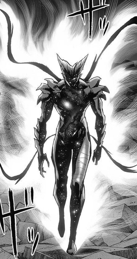 Opm Manga Panels, Cosmic Garou Manga, Cosmic Garou Wallpaper, Garou Sketch, Garou Wallpaper, Saitama Manga, Cosmic Garou, One Punch Man 1, Saitama Sensei