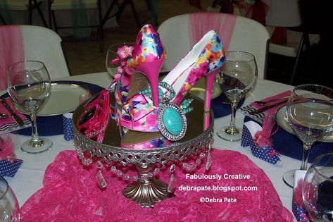 Shoe Themed Party, Shoe Cookies, Shoe Cakes, Women's Ministry, Womens Ministry, Themed Events, Table Arrangements, Party Table, Party Event