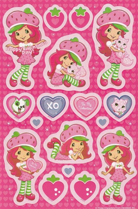 Discover The Best Professional Services in Graphic Design, Digital Marketing, Animation, Writing, and More Y2k Strawberry, Strawberry Shortcakes, Strawberry Shortcake Cartoon, Scrapbook Stickers Printable, Pink Valentines, Valentine Day Love, Happy Valentine's Day, Aesthetic Stickers, Happy Valentine's