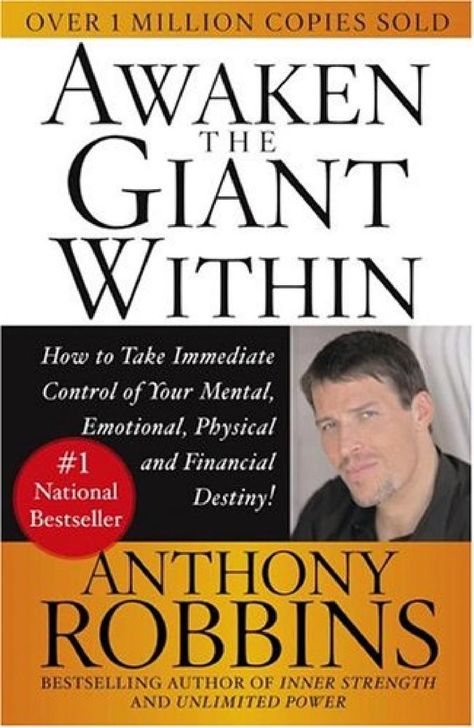 Tony Robbins Books, Tony Robbins Quotes, Happy Motivation, Best Self Help Books, Anthony Robbins, Book Logo, Personal Development Books, Development Books, 10 Books