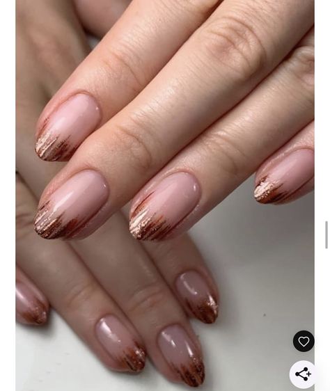 Gel Nails Ideas Short Autumn, Autumnal French Tip Nails, Autumn French Tips, Autumn Gel Nails Designs, Autumnal Nail Designs, French Autumn Nails, Thanksgiving Nail Designs Fall Autumn, Nail Trends2023, Thanksgiving French Tip Nails