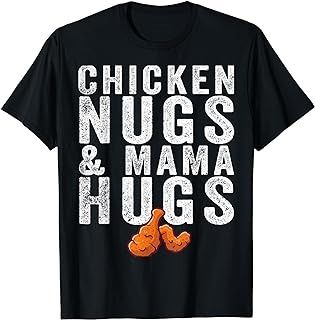 Amazon.com: Chicken Nugs And Mama Hugs T-shirt Chicken Nugs And Mama Hugs, Chicken Mama, Vintage Chicken, Hug Gifts, Funny Gifts For Men, Funny Mothers Day, Funny Vintage, Funny Mother, Mens Long Sleeve Tee