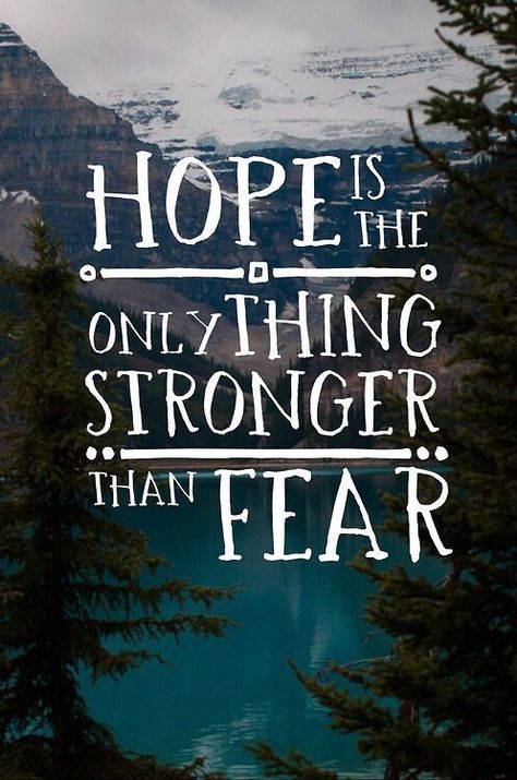 “Hope Is Then Only Thing Stronger Than Fear.” via... | Official Tumblr of To Write Love on Her Arms. Inspirational Quotes About Strength, Dream Quotes, Hope Is, Hard Times, Quotable Quotes, Quotes About Strength, A Quote, Infj, Inspirational Quotes Motivation