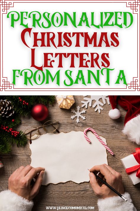 Personalized Christmas letters from Santa. These personalized christmas letters from Santa to kids and the best Christmas letters Santa printable. Letters From Santa To Kids, Christmas Letter From Santa, Letters From Santa, Santa Printable, Preschool Christmas Activities, Personalized Letters From Santa, Christmas Letters, Letter From Santa, Christmas Worksheets