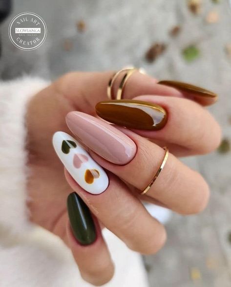 Trendy nail art designs � November Nail Art, November Nails Colors, November Nail, November Nails, Fall Nail Art Designs, Trendy Nail Art Designs, Fall Inspiration, Thanksgiving Nails, Nails Polish