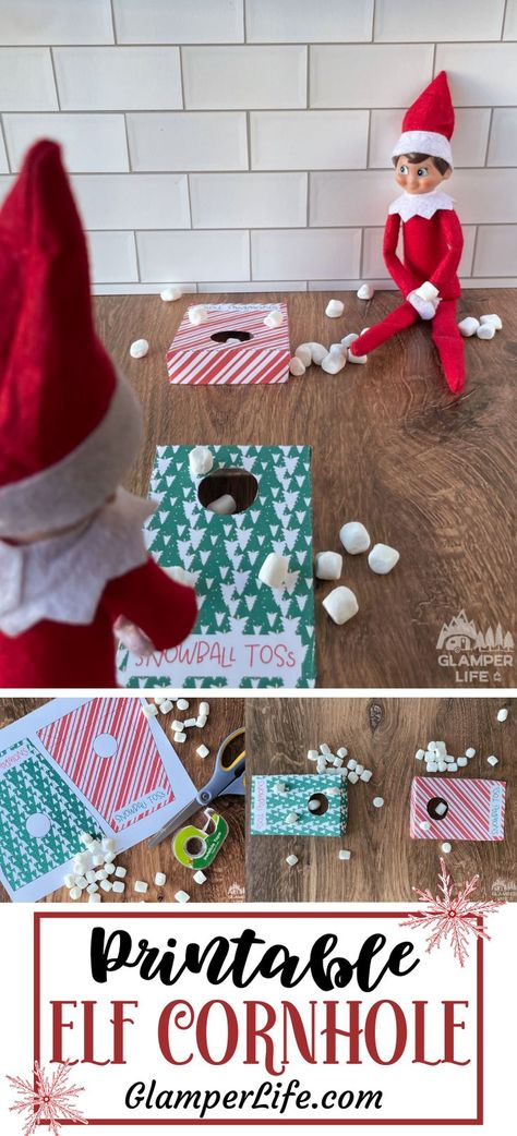 Elf On The Shelf Rubix Cube, Elf Twister Free Printable, Elf On The Shelf Ideas Nice, Elf Jenga, Elf Cornhole, Elf On The Shelf Jenga, Elf On The Shelf Grinch Ideas, Elf Shelf Arrival, Elf Things