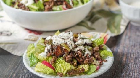 Cheesesteak Salad, Creamy Parmesan Dressing Recipe, Creamy Parmesan Dressing, Healthy Skillet Meals, Low Carb Healthy, Slow Cooker Casserole, Low Carb Meatballs, Salad Dressing Recipes Homemade, Low Carb Casseroles