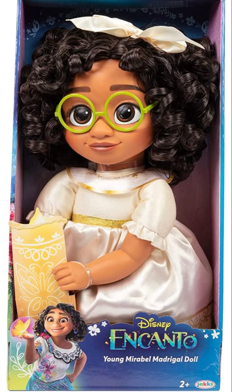 New Realease Encanto Doll so adorable! Purchase with link below. Disney Toddler Dolls, Black Disney Princess, Plushies Diy, Mirabel Madrigal, Cute School Stationary, Disney Toddler, Disney Encanto, Bath Gift Set, Toddler Dolls