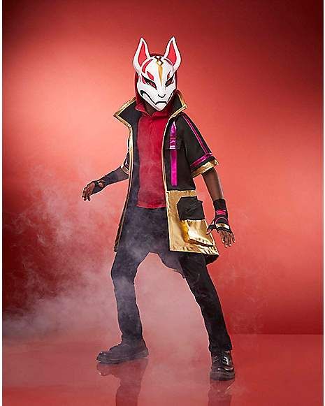 Boys Drift Twofer Costume - Fortnite - Spirithalloween.com Stray Fortnite, Fortnite Costume, Kitsune Mask, Teen Boy, Samurai Gear, Fortnite, Deadpool, Google Search, Fictional Characters