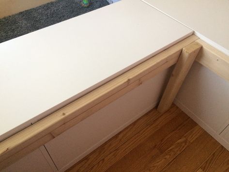 Nordli 10-drawer platform bed - IKEA Hackers Nordli Ikea, Ikea Hack Bedroom, Ikea Hack Storage, Ikea Bed Hack, Ikea Nordli, Violet Room, Ikea Billy Bookcase Hack, Closet Diy, Captains Bed