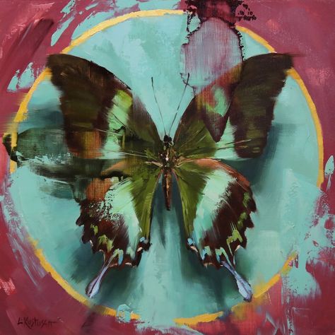 Lindsey Kustusch, Butterfly Paintings, Butterfly Artwork, Muse Art, Butterfly Painting, Art Courses, Animal Painting, Butterfly Art, Wildlife Art