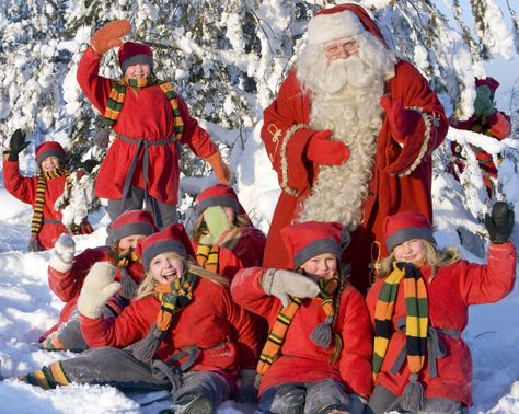 Christmas Food Traditions, Christmas In Finland, Finnish Christmas, Santa Claus Village, Santa Experience, Finnish Lapland, End Of December, Finnish Art, Santa's Village