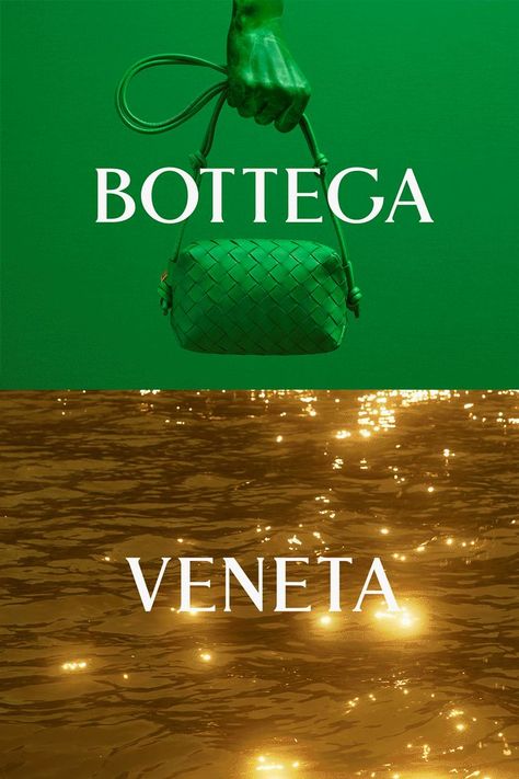 Bottega Veneta Aesthetic, Bottega Veneta Campaign, Bottega Veneta, Branding, Graphic Design, Architecture, Collage, Movie Posters, Design