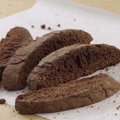 Double Chocolate Biscotti Recipe, Chocolate Biscotti Recipe, Chocolate Biscotti, Sugar Free Baking, Zone Diet, Low Carb Ice Cream, Guilt Free Snacks, Biscotti Recipe, Wine Desserts